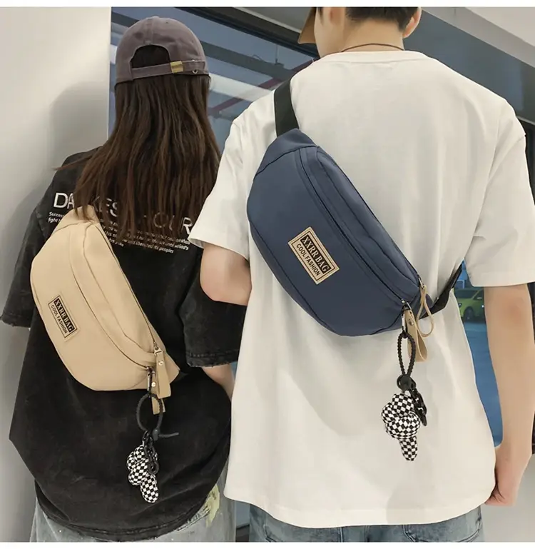 Trendy Brand Crossbody Bag Large Capacity Casual Japanese New Waist Bag Lightweight Sports Shoulder Bag — feature 28