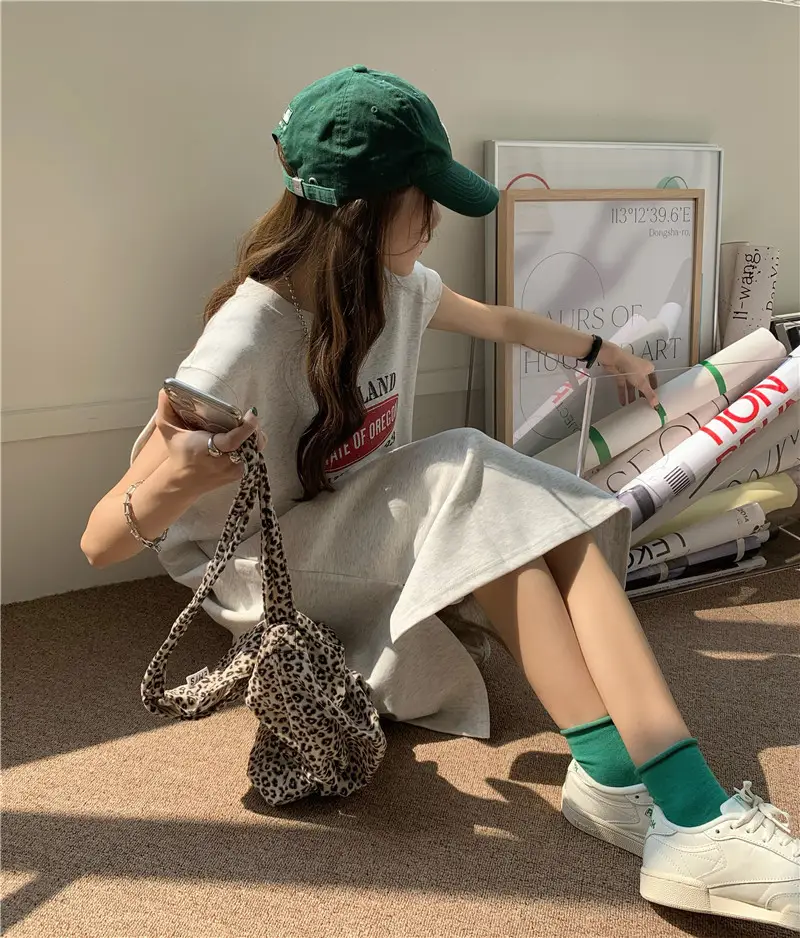 Women Sleeveless Dress Summer 2023 Loose Fit Casual Wear — feature 11