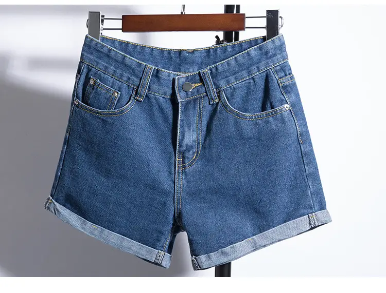 Women Denim Shorts Summer 2025 Slimming Wide Leg — feature 10