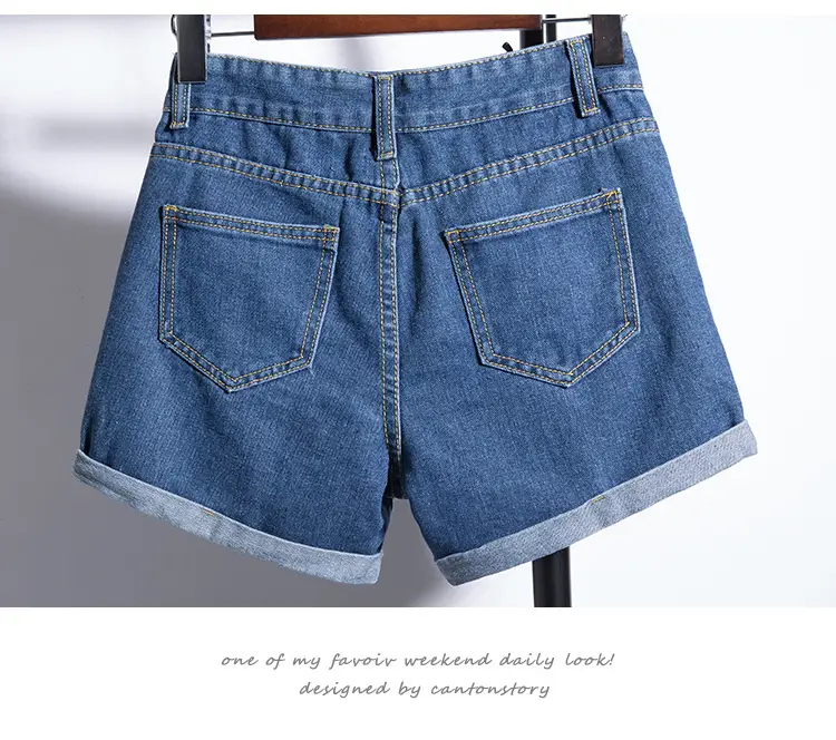 Women Denim Shorts Summer 2025 Slimming Wide Leg — feature 11