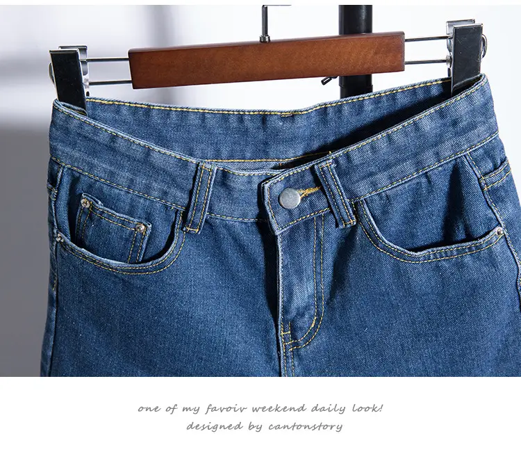 Women Denim Shorts Summer 2025 Slimming Wide Leg — feature 12