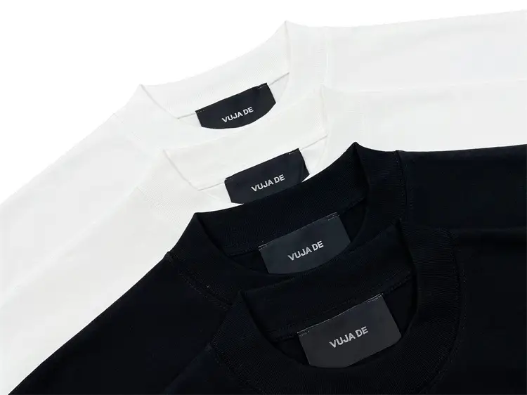 Vujade Pure Cotton Vibe T-Shirt Small Neckline — feature 6