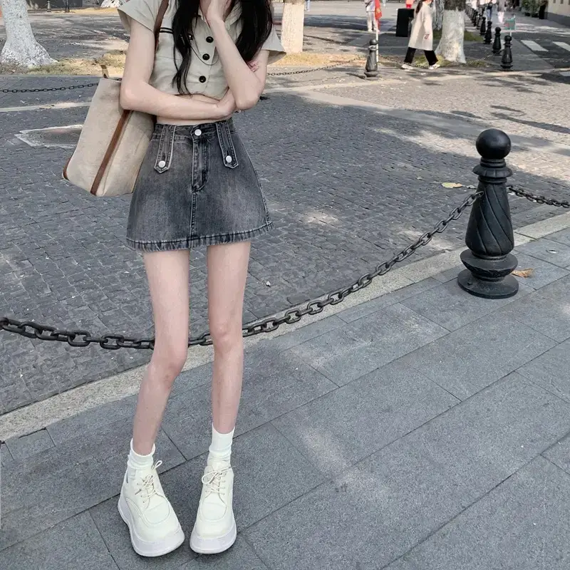High Waist Denim Shorts Women Slimming Summer — feature 10