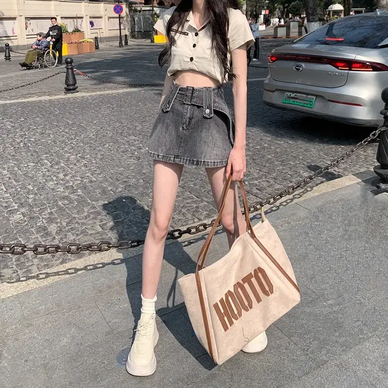 High Waist Denim Shorts Women Slimming Summer — feature 11