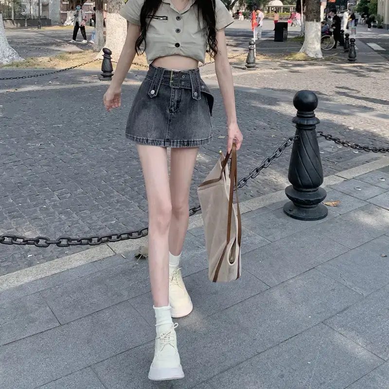 High Waist Denim Shorts Women Slimming Summer — feature 9