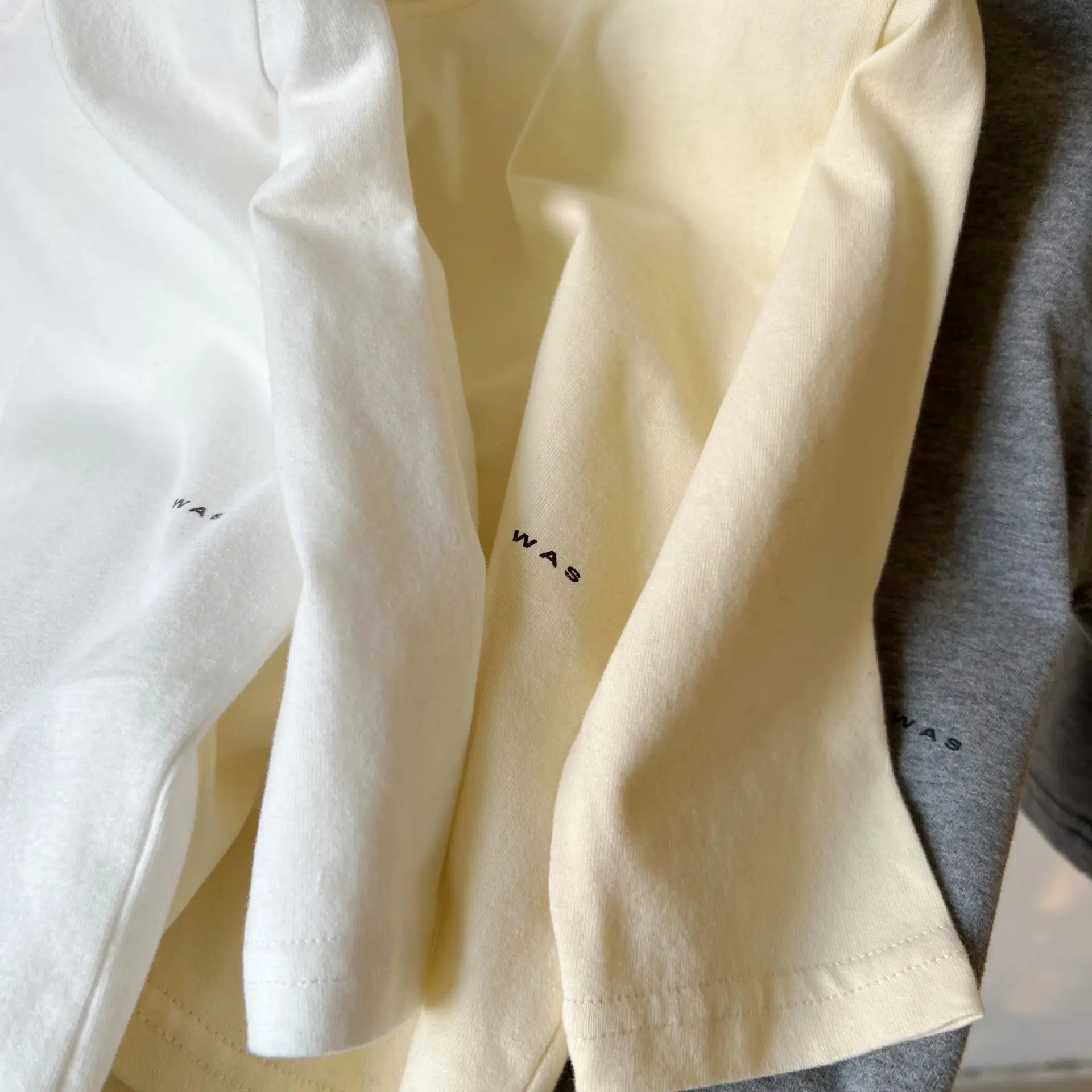 Grey K-Style Wash Cotton T-Shirt for Kids