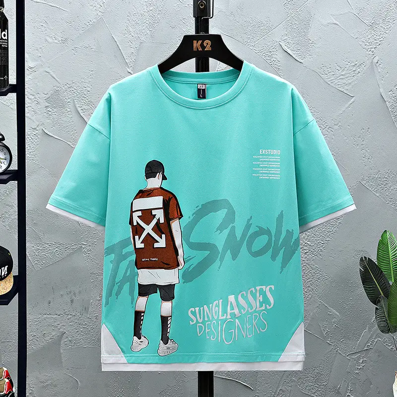 13 Teenage Boys T-Shirt Snow Print 12-15Y - Image 40
