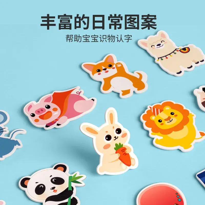Quiet Book Baby Repeatedly Tear and Paste Busy Book Literacy Cognition Animal Children's Enlightenment Early Education Educational Toys - Image 9