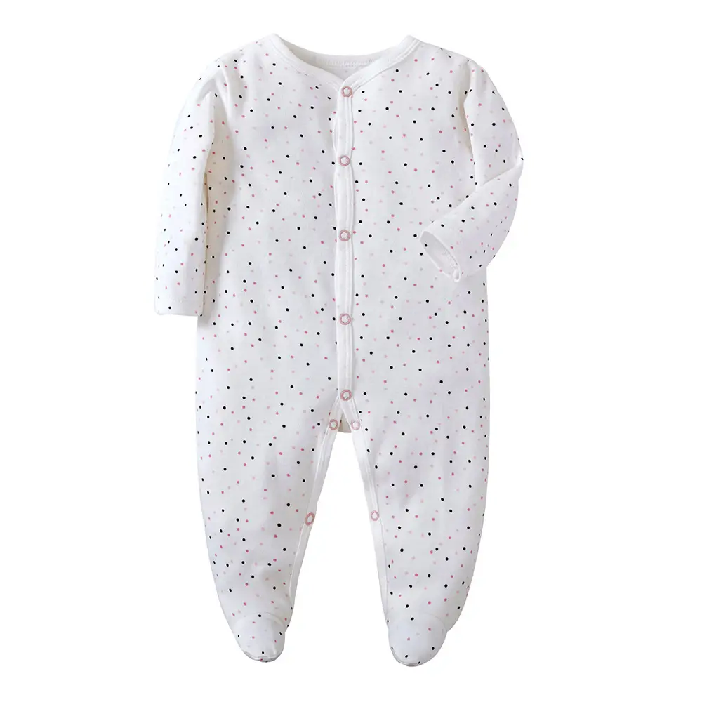 Baby Long Sleeve Jumpsuit Blue Elephant Print Spring Summer - Image 18