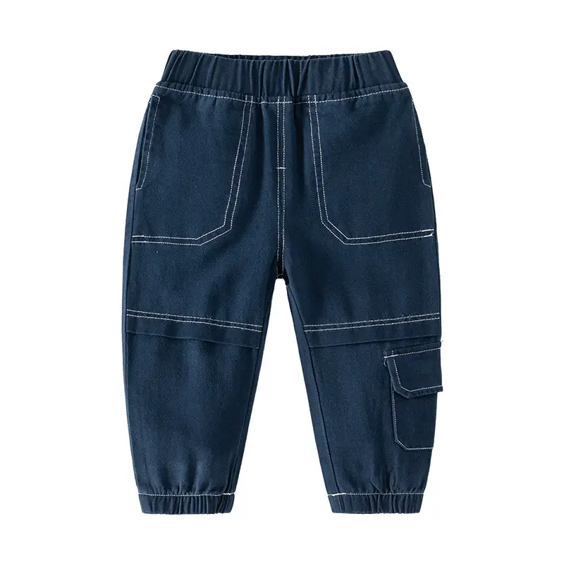 Off-white Kids Cargo Pants with Knee Stitching - Image 8