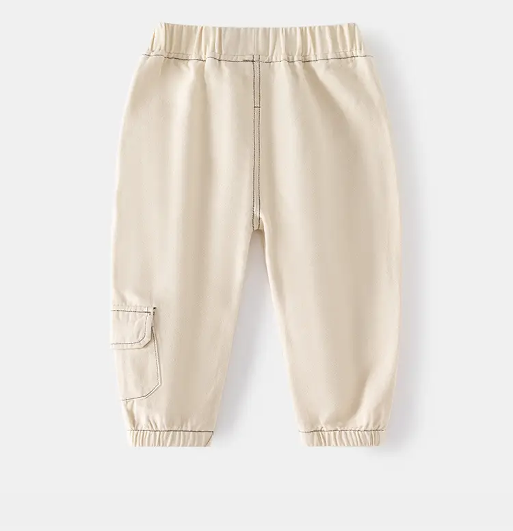 Off-white Kids Cargo Pants with Knee Stitching — feature 7