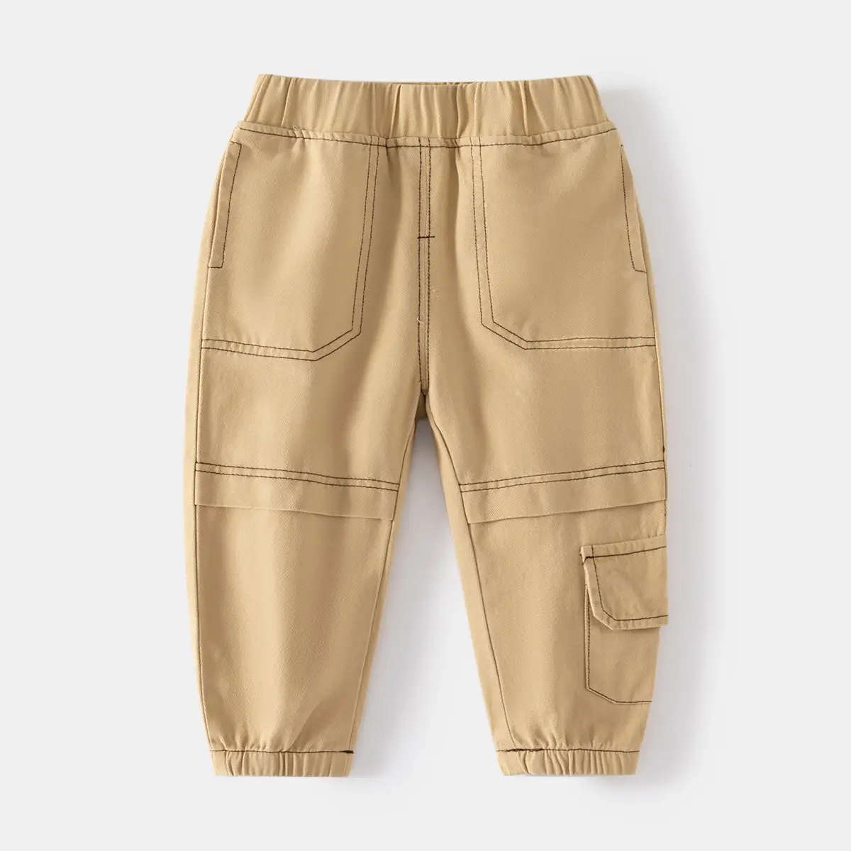 Off-white Kids Cargo Pants with Knee Stitching - Image 2