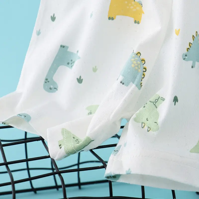 Children's Flower Beach Shorts White Loose Summer - Image 11