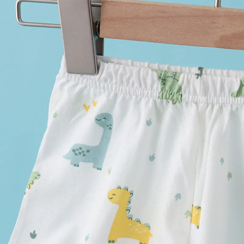 Children's Flower Beach Shorts White Loose Summer - Image 12