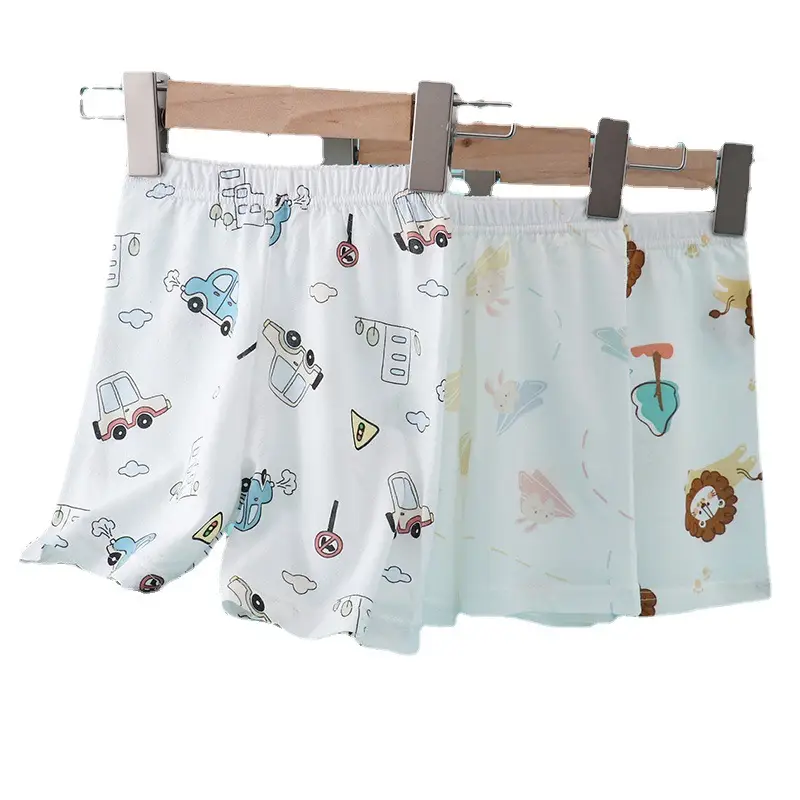 Children's Flower Beach Shorts White Loose Summer - Image 13