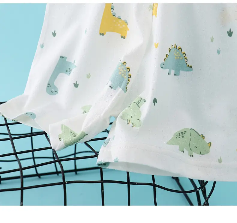 Children's Flower Beach Shorts White Loose Summer — feature 21