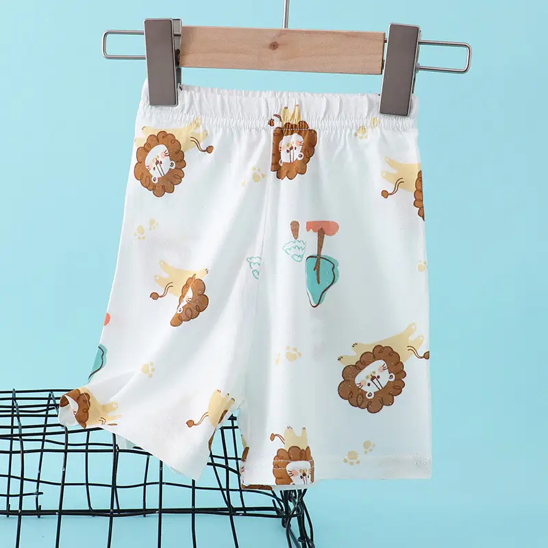 Children's Flower Beach Shorts White Loose Summer - Image 8