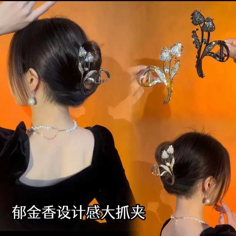 2023 Tulip Shark Hair Clip for Women