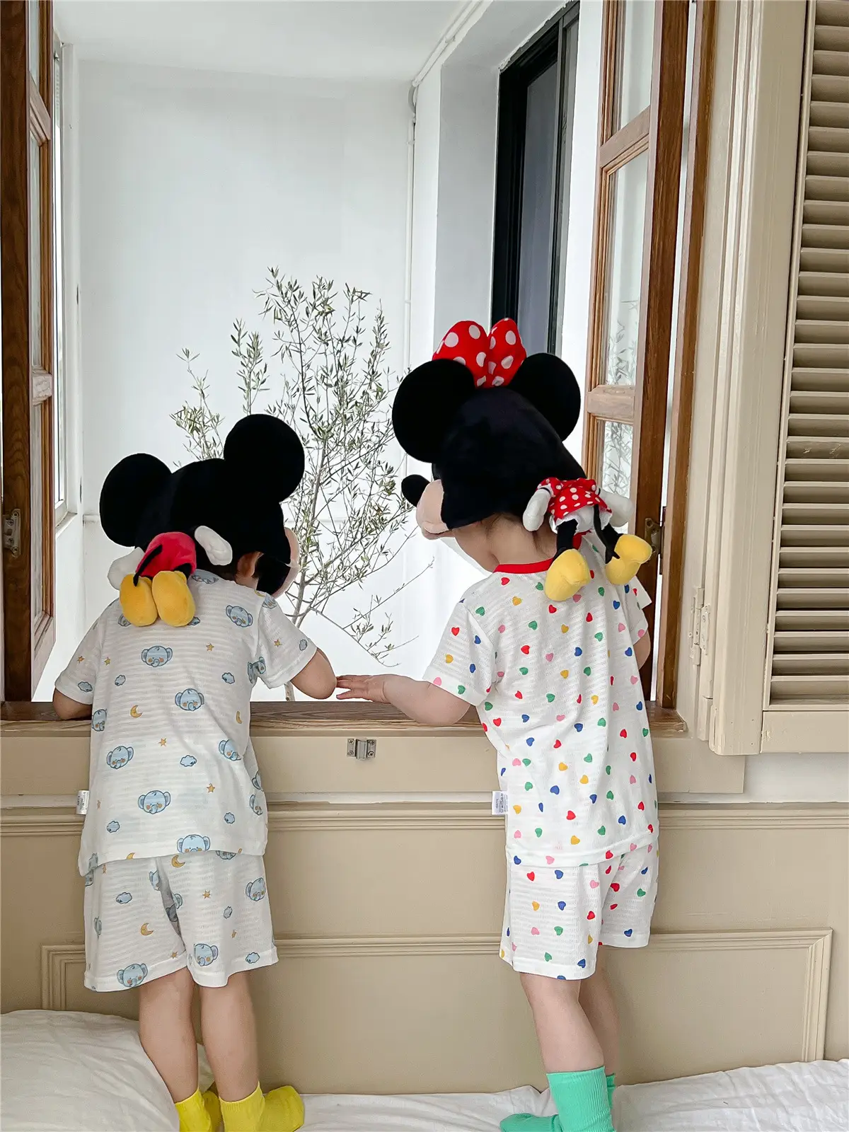 Children's Pajamas Summer Bamboo Fiber Cool Short Sleeve — feature 10
