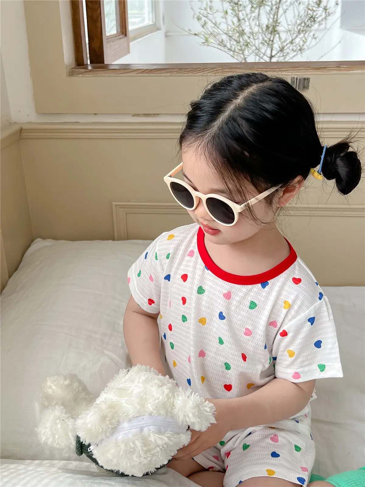 Children's Pajamas Summer Bamboo Fiber Cool Short Sleeve — feature 39