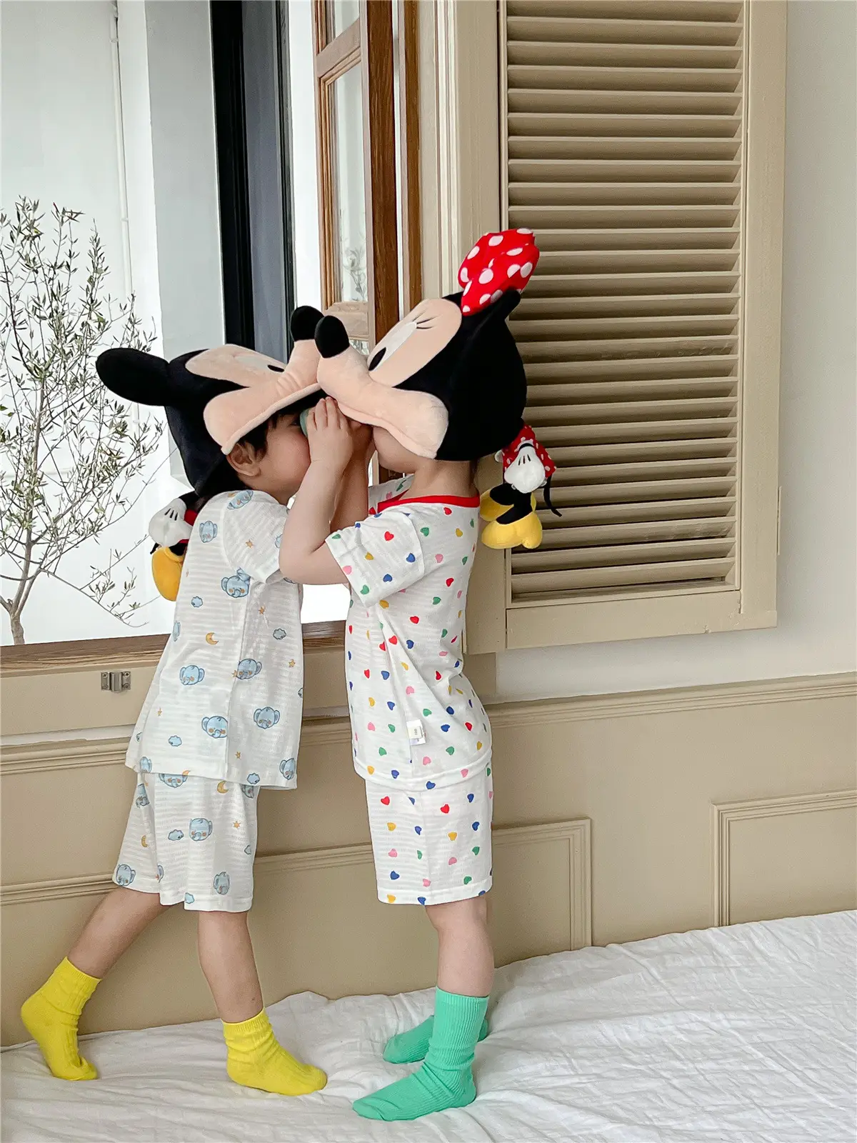 Children's Pajamas Summer Bamboo Fiber Cool Short Sleeve — feature 9