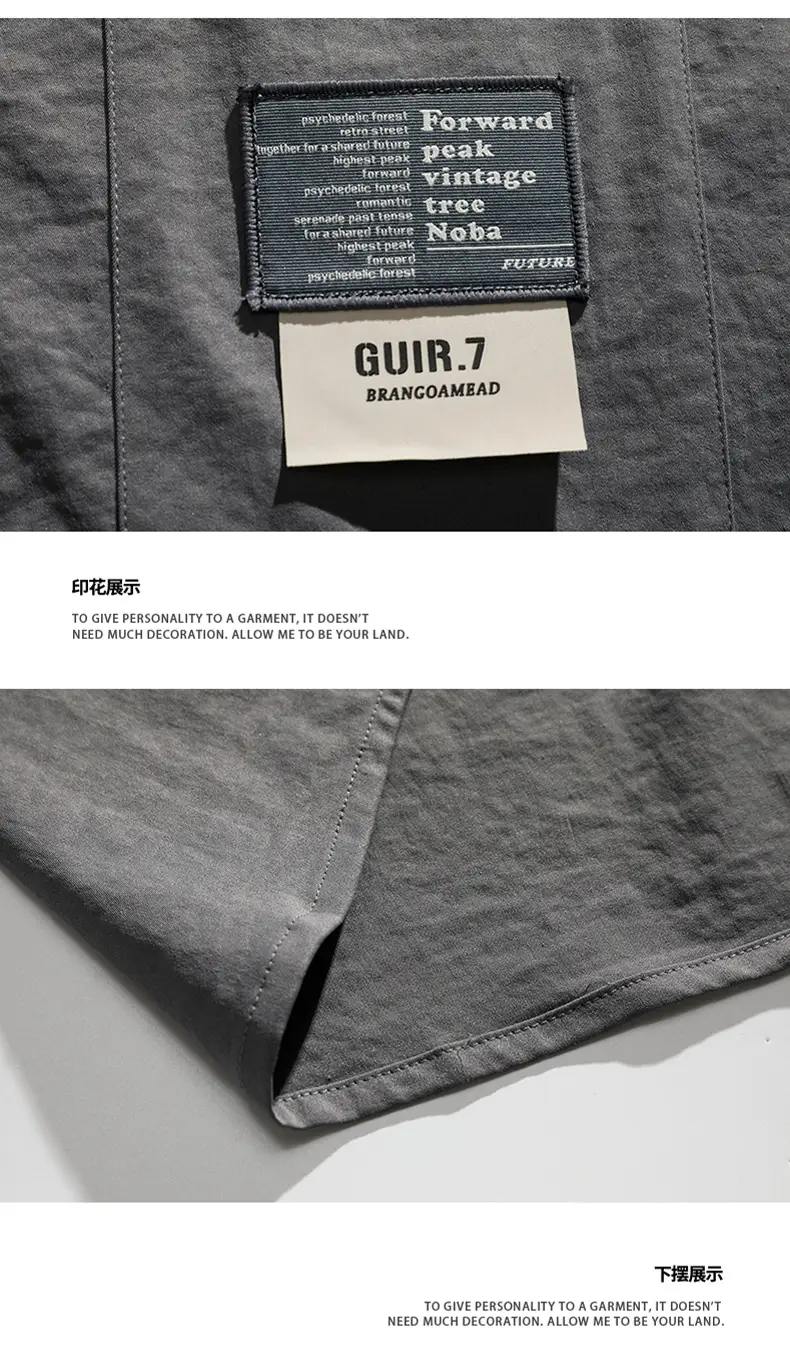 Men Sun & Emotions Short Sleeve Shirt Black White — feature 21