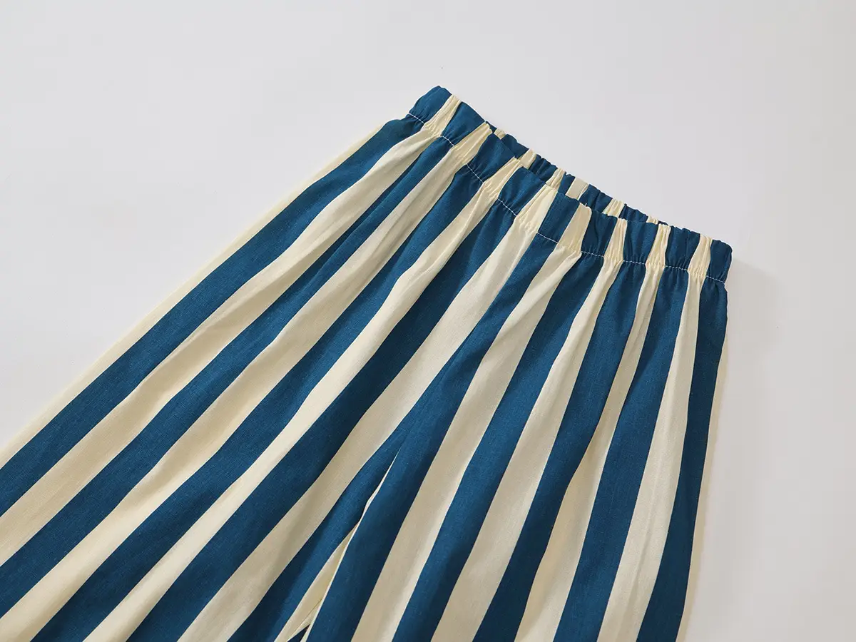 Kids Striped Cotton Suit 2025 Summer Korean Style — feature 19