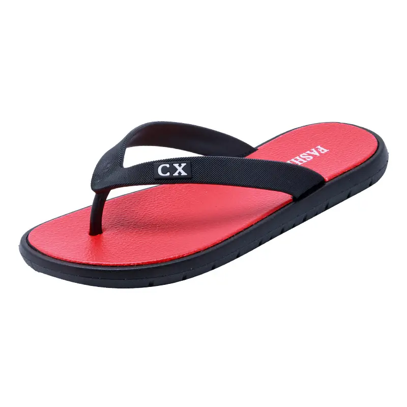 Men's Black Open Toe Sandals Spring Summer Comfortable