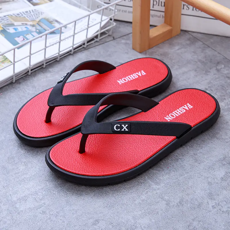 Men's Black Open Toe Sandals Spring Summer Comfortable