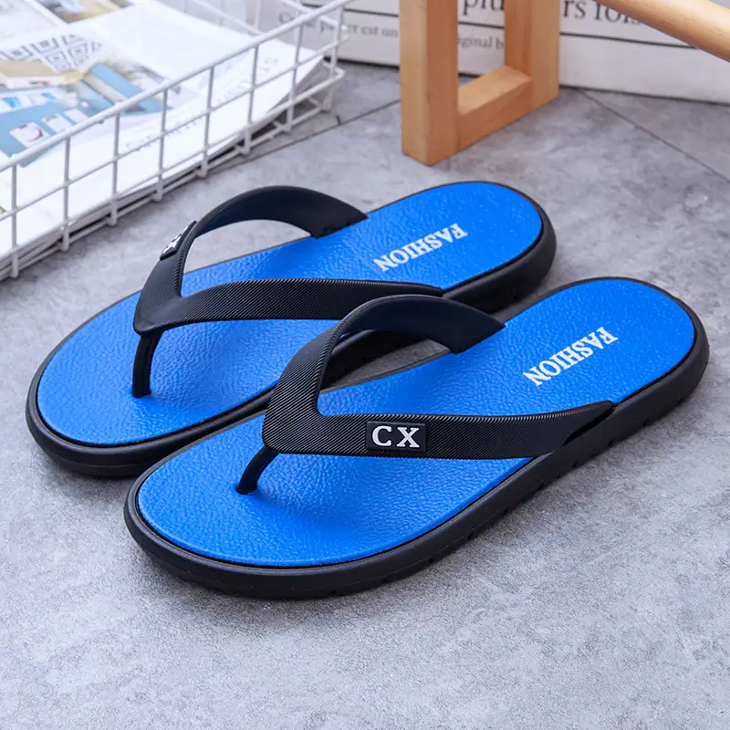 Men's Black Open Toe Sandals Spring Summer Comfortable