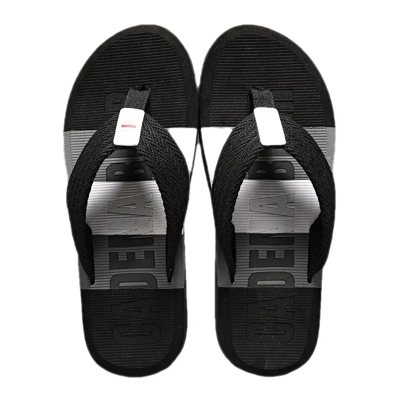 Korean Trend Yellow Strap Beach Flip Flops