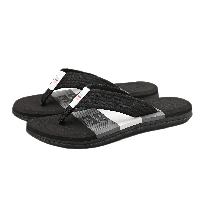 Korean Trend Yellow Strap Beach Flip Flops