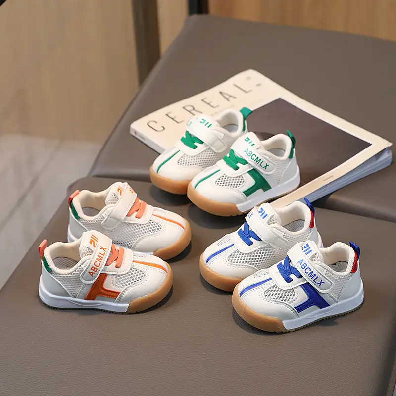 Baby Walking Shoes Green Mesh Sandals 2026