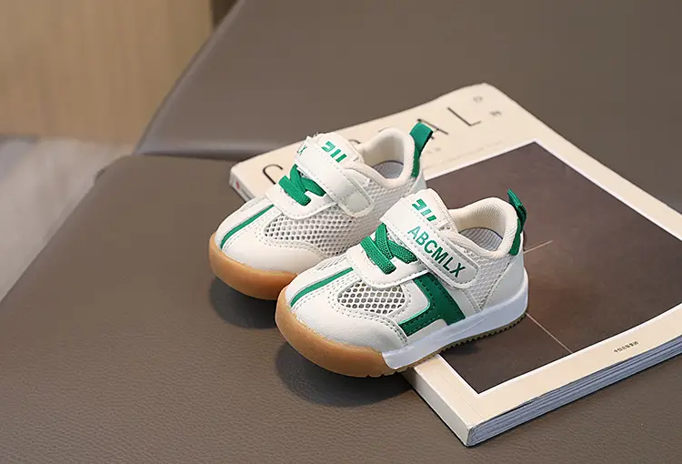 Baby Walking Shoes Green Mesh Sandals 2026 — feature 10