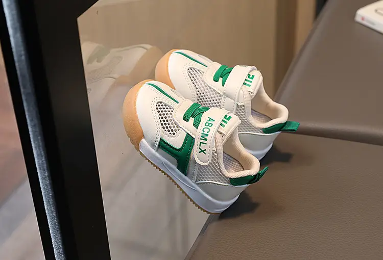 Baby Walking Shoes Green Mesh Sandals 2026 — feature 15