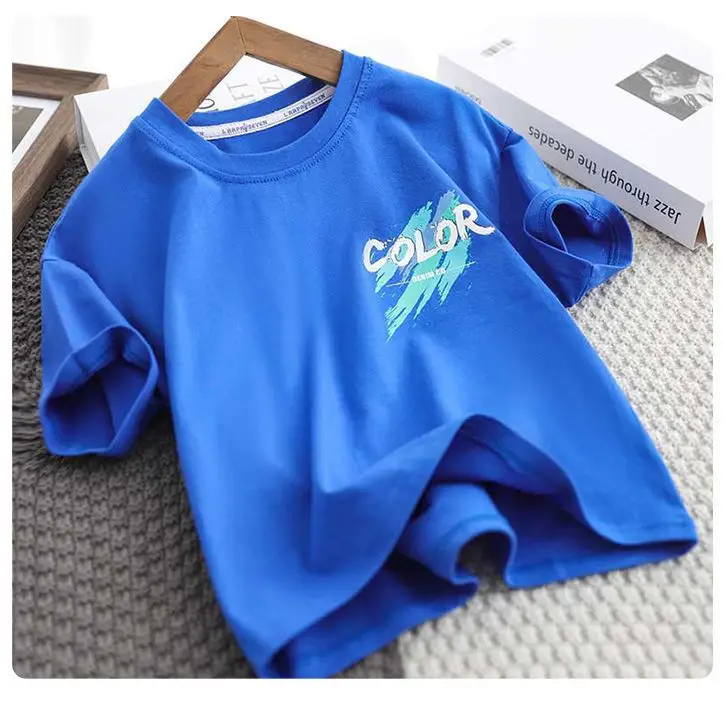 Boys Cool Summer T-Shirt Shorts Set White Black 2026 — feature 12