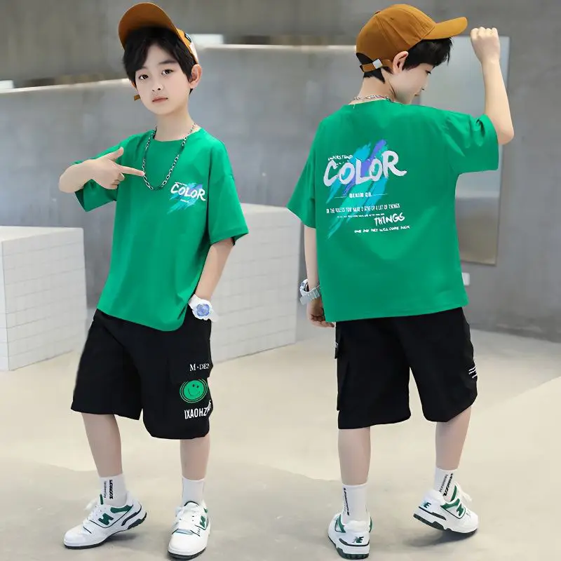 RML Letters Smiley suit-Green