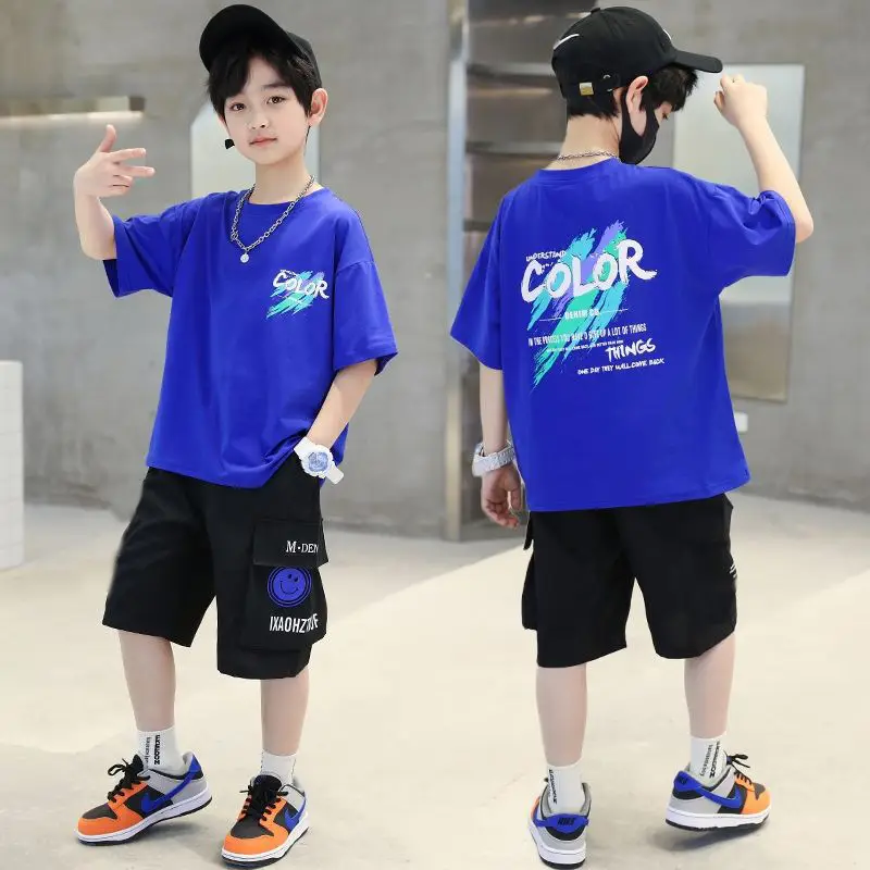 RML Letters Smiley suit-Blue