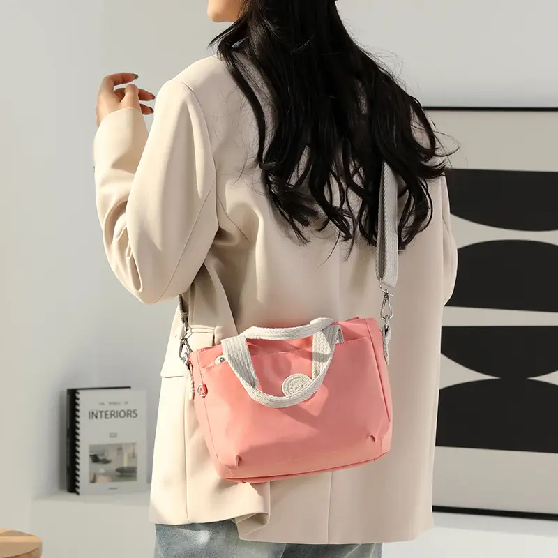 Maroon Korean Style Shoulder Bag for Women - Image 9