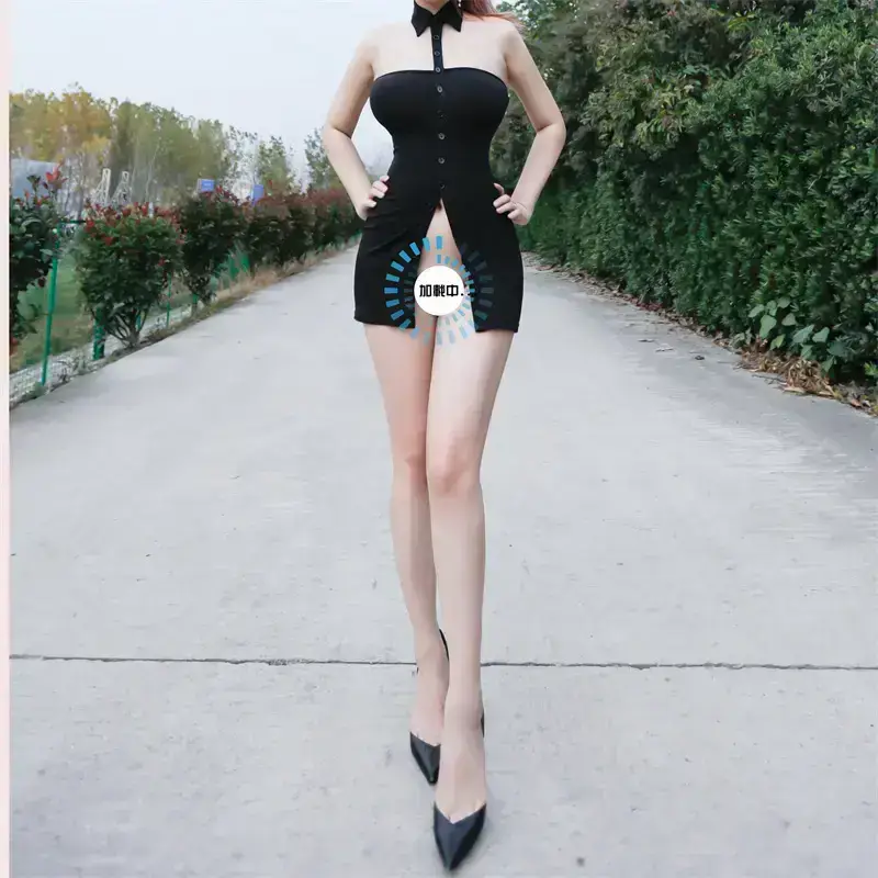 Sexy Strapless Sling Dress for Women European American — feature 8