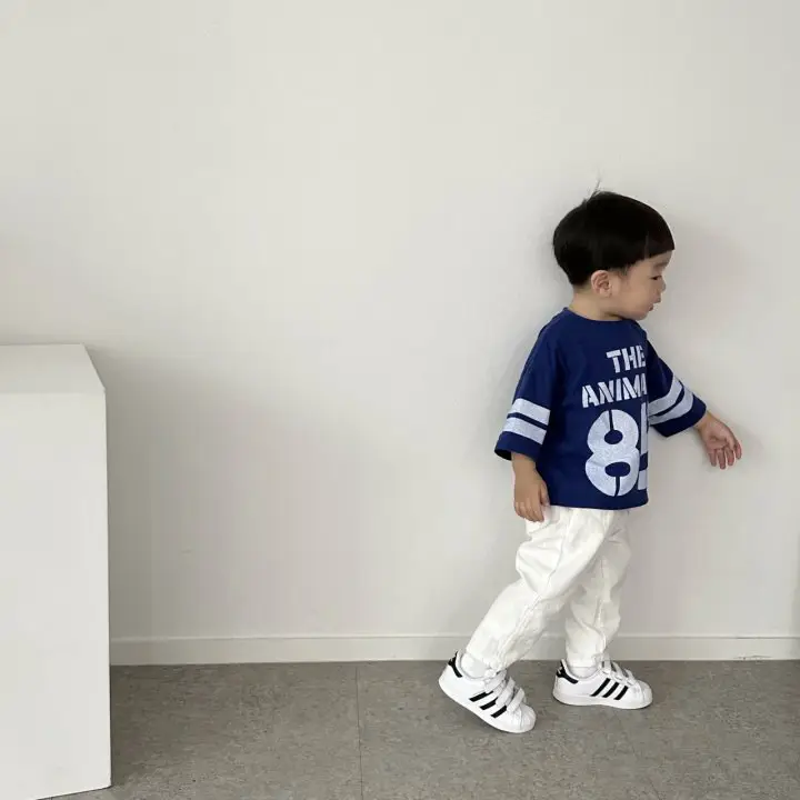 Baby T-Shirt Blue Animate85 Long Sleeve Summer 2026 - Image 7