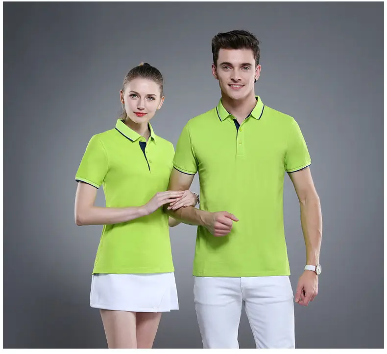 Summer Polo Shirt with Red Embroidery & Blue Color — feature 27