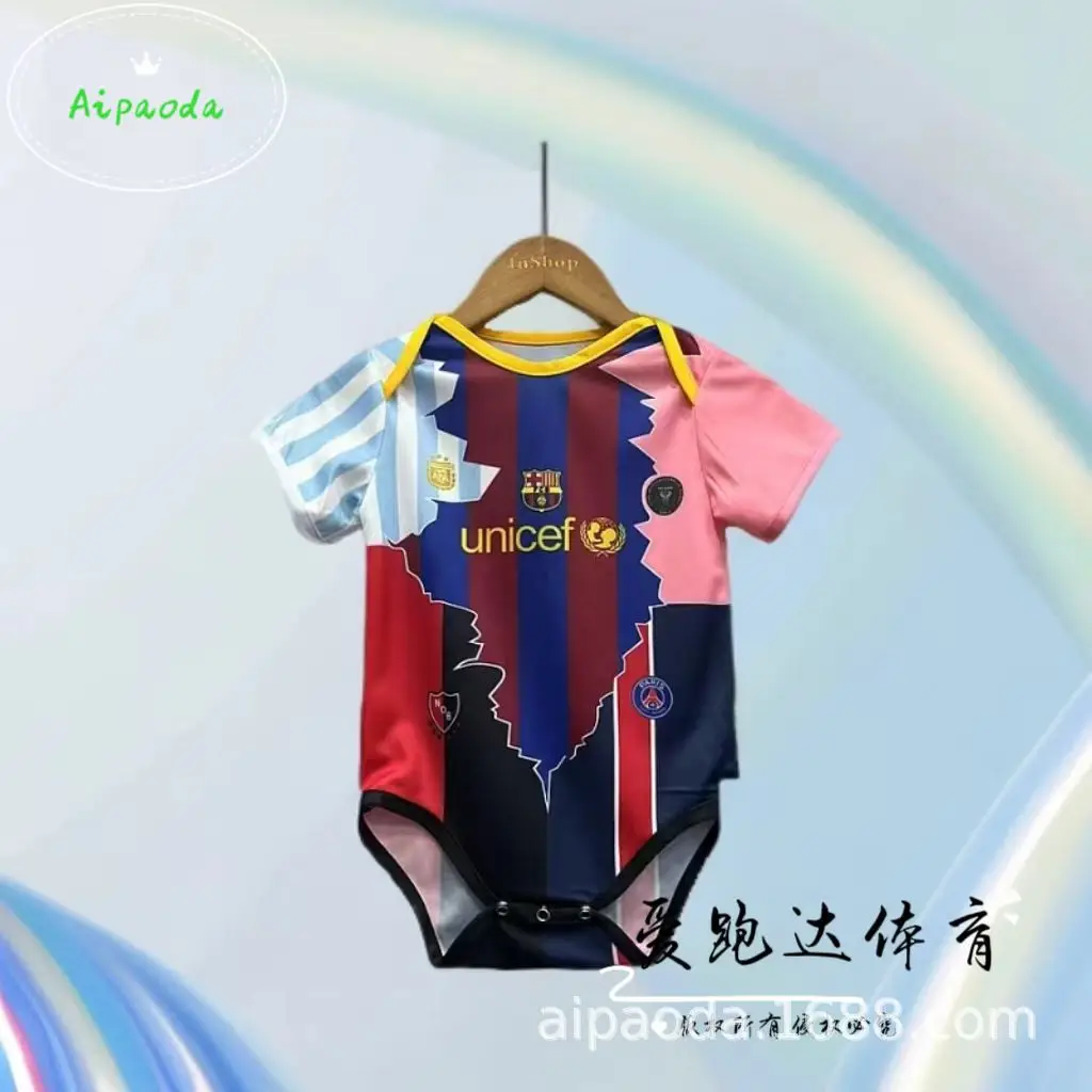 Barcelona Royal Yamaha Football Crawling Suit Baby Jumpsuit - Image 35