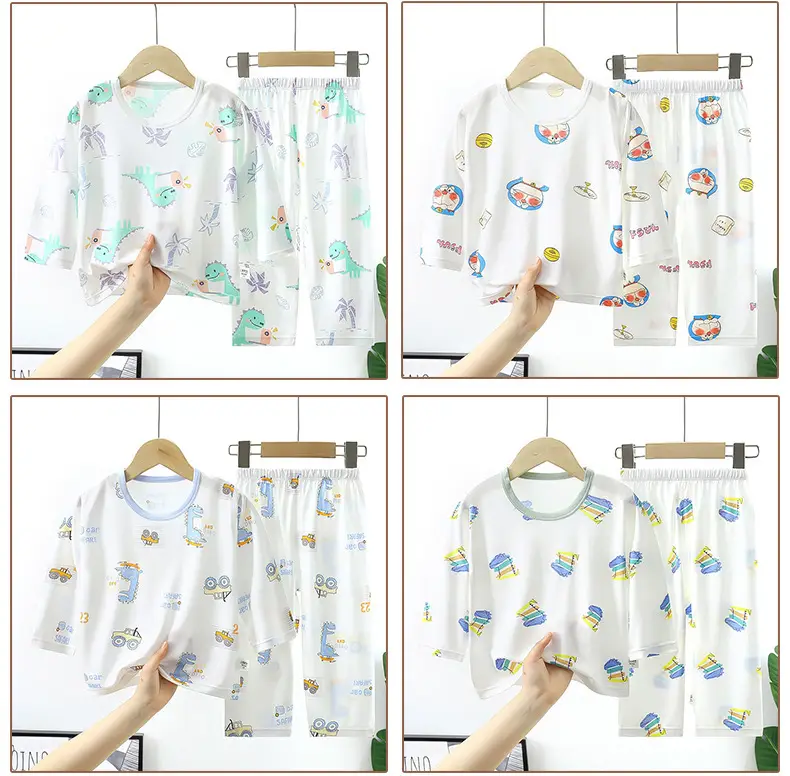 Children's Wormwood Pajamas Set for Girls — feature 16