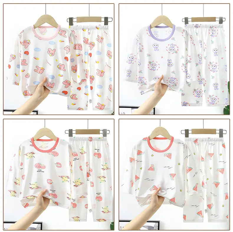 Children's Wormwood Pajamas Set for Girls — feature 17