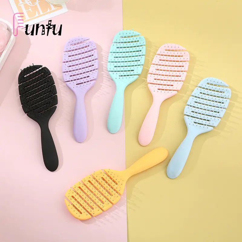 Ventilated Hollow Hair Comb for Wet Dry Use - Image 2