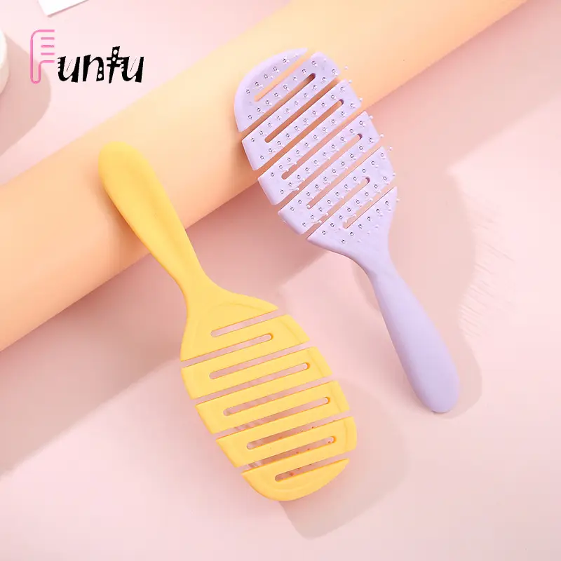 Ventilated Hollow Hair Comb for Wet Dry Use - Image 3