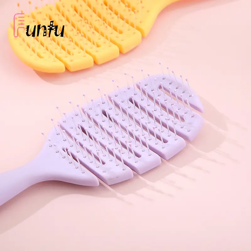 Ventilated Hollow Hair Comb for Wet Dry Use - Image 4