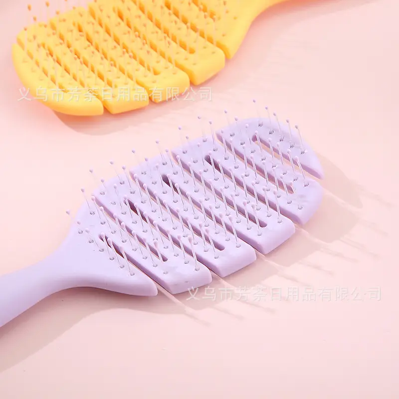 Ventilated Hollow Hair Comb for Wet Dry Use — feature 4