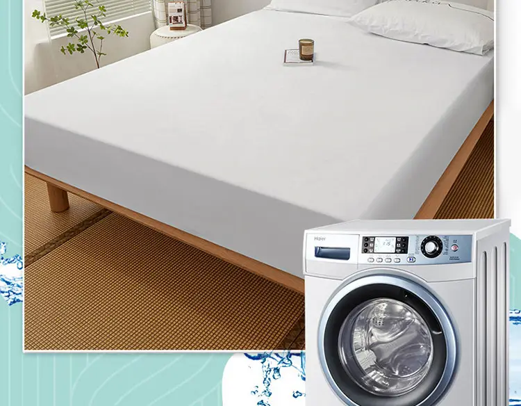 [Foreign Trade Factory Store] Hilton Waterproof Bed Cover Household Dust-proof and Urine-proof Bed Cover Simmons Mattress Protection Cover — feature 27